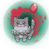 Spooky Kitty . % Sarah Green tarafından hazırlanan Geleneksel illüstras, Ve on projesi - 09.30.2022