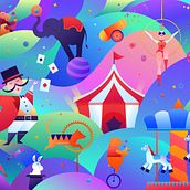 My project for course: Illustration in Photoshop: Enchant with Color and Texture. Digital Illustration, and Traditional illustration project by ihdizen - 10.01.2022