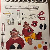 My project for course: The Art of Sketching: Transform Your Doodles into Art. Traditional illustration, Pencil Drawing, Drawing, and Sketchbook project by martinajz558 - 10.02.2022