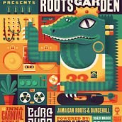 Tuatara Cuba Dupa Roots Festival 2019. Un proyecto de Ilustración tradicional y Diseño de andre.caraco - 03.10.2022
