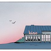 Ilustración urbana con Procreate.. Un projet de Illustration traditionnelle, Esquisse , Illustration numérique, Peinture numérique , et Carnet de croquis de Ana Rabadan - 02.10.2022