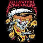 Killswitch Engage - Pizza Slice Grim Reaper. Traditional illustration project by Marcos Cabrera - 10.03.2022