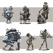 My project for course: Introduction to Design of Characters for Animation and Video Games. Ilustração tradicional, Animação, Design de personagens, Videogames, e Design de videogames projeto de Chrysoula Varia - 26.09.2022