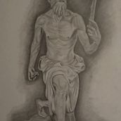 Mi proyecto del curso: Dibujo realista de la figura humana. Un progetto di Illustrazione tradizionale, Belle arti, Bozzetti, Disegno a matita, Disegno, Disegno realistico e Disegno anatomico di Raul Muñoz Chavez - 03.10.2022