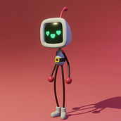 Mi proyecto del curso: Introducción al diseño y modelado 3D con Blender. Motion Graphics, Character Design, Product Design, and 3D Modeling project by Eugenia Gonzalez Sly - 10.02.2022