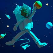 Mi proyecto del curso: Creación de personajes en 3D con Blender  . % Francisco Suarez tarafından hazırlanan 3D, Karakter Tasarımı, 3D Modelleme, 3D Karakter Tasarımı, Ve 3D Tasarım projesi - 10.02.2022
