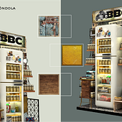 EXHIBICIÓN CANAL OFF TRADE CERVECERÍA ARTESANAL BBC. Un proyecto de Retail Design y Diseño de interiores de JENIFER MONTEZUMA - 03.10.2022