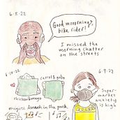 D.C. Visual Diary. Un proyecto de Ilustración tradicional de Elisa Hough - 04.10.2022