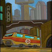 Mi proyecto del curso: Creación y pintura de escenarios fantásticos en Photoshop . Traditional illustration, Drawing, Digital Illustration, Concept Art, and Digital Painting project by Julio Chaves - 12.10.2022