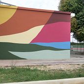 The strange life of colors. Un proyecto de Arte urbano de ERB MON - 04.10.2022