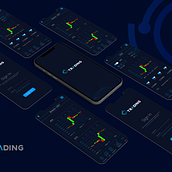 Ctrading . App Design, Logo Design, Br, ing, Identit, and Advertising project by Kreshnik Vokshi - 10.04.2022