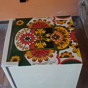 Meu projeto do curso: Pintura decorativa em móveis Ein Projekt aus dem Bereich Bildende Künste, Möbeldesign und - bau, Innendesign, Malerei, Musterdesign, Malerei mit Acr, l, DIY und Design von MONICA PAIXAO - 04.10.2022