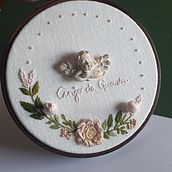 Bordado com relevo- @caixilhosdelinha. Embroider project by Vera Sousa - 10.02.2022