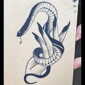 Mi proyecto del curso: Tatuaje para principiantes. Un proyecto de Diseño de tatuajes de aahoustonaa - 05.10.2022