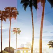 Atardecer en Alcoceber.. Traditional illustration, Architecture, Automotive Design, Editorial Design, Editorial Illustration, L, and scape Architecture project by Sergio Picazo Ferro - 10.05.2022
