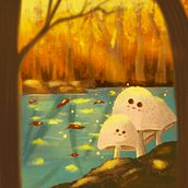 My project for course: Atmospheric Scenes in Procreate: Paint with Color and Light. Ilustração digital e Ilustração tradicional projeto de Sakshi Vaidya - 03.10.2022