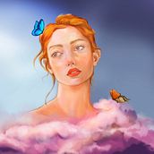 My project for course: Digital Fantasy Portraits with Photoshop. Un proyecto de Ilustración tradicional, Dibujo, Ilustración digital, Dibujo de Retrato, Dibujo digital y Pintura digital de Maneesha Madushan - 05.09.2022