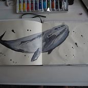 Mi proyecto del curso: Sketching creativo en acuarela para principiantes. Traditional illustration, Sketching, Creativit, Drawing, Watercolor Painting, and Sketchbook project by Julia López - 10.06.2022