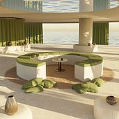 Mi proyecto del curso: ArchViz de interiores: crea diseños 3D surrealistas con Blender . Arhitectură, Arhitectură de interior, Arhitectura digitală și ArchVIZ de Pilar Bellón - 10.06.2022