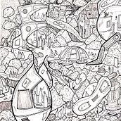 Otro mundo. Otro tiempo. Un progetto di Illustrazione tradizionale di Alejandro Lallopizzo - 06.10.2022