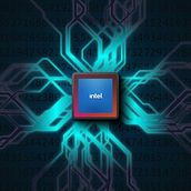 My project for course: Advanced After Effects: Coding for Motion Design - Experimental Intel Logo Animation. Een project van Animatie y Motion Graphics van Wafi Sungkar - 02.10.2022