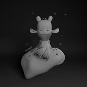 Mi proyecto del curso: Modelado profesional de personajes cartoon 3D. 3D, Character Design, Character Animation, 3D Modeling, 3D Character Design, and 3D Design project by Azucena Santos - 10.08.2022