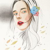 I Dream of Autumn. Traditional illustration project by Daigo Kamada - 09.20.2022
