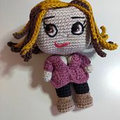 Mi proyecto del curso: Amigurumis: personas tejidas a crochet. Un progetto di Artigianato, Design di giocattoli, Fiber Art, Uncinetto, Amigurumi e Textile Design di carolinabergap - 09.10.2022