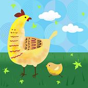 My project for course: Playful Animal Illustration with Photoshop. Een project van Digitale illustratie y Traditionele illustratie van koutna.marianna - 09.10.2022