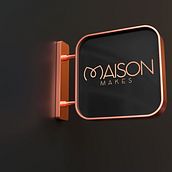 IDENTIDADE VIUSAL - MAISON MAKES. Design, Br, ing, Identit, Logo Design, Digital Design, Stationer, and Design project by leandrokemitcb - 10.09.2022
