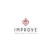 Logo: IMPROVE work smart | live better. Un progetto di Design, Br, ing, Br, identit, Graphic design e Design di loghi di Giuseppe Talarico - 10.10.2022