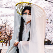 Japanese cosplayer. Photograph, Photograph, Post-production, Portrait Photograph, Fine-Art Photograph, and Photomontage project by Simone Aprile - 06.15.2022