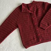 Meu projeto do curso:  Top-down: roupas de crochê sem costura. Un projet de St, lisme, Art textile, DIY, Crochet , et Design textile de glauciagoerl - 10.10.2022