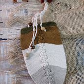 Meu projeto do curso: Criação de peças decorativas com folhas em macramê. DIY, and Macramé project by Eliane Paniago - 10.10.2022