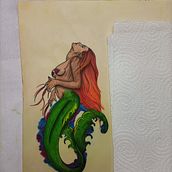 Mi proyecto del curso: Tatuaje artístico full color. Ilustração tradicional, Desenho, Ilustração digital, Desenho de tatuagens, e Desenho digital projeto de Elena - 11.10.2022