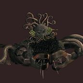 My vision of - Rhan Tegoth. Traditional illustration project by Giulia - 10.11.2022