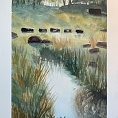 My project for course: Natural Landscapes in Watercolor . % Anna tarafından hazırlanan Güzel sanatlar, Tablo, Sulubo, Ve a Resim projesi - 10.11.2022