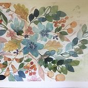 My project for course: Artistic Floral Watercolor: Connect with Nature Ein Projekt aus dem Bereich Traditionelle Illustration, Malerei, Aquarellmalerei und Botanische Illustration von Ellyn Gaspardi - 11.10.2022