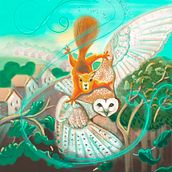 My project for course: Atmospheric Scenes in Procreate: Paint with Color and Light. Digital Illustration, and Traditional illustration project by Victoria Poole - 10.11.2022
