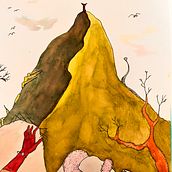 My project for course: Illustrated Stories: From Idea to Paper. Een project van Traditionele illustratie,  Beeldende kunst, Schilderij, Tekening met potlood,  Tekening, Aquarelschilderen, Kinderillustratie y Verhaallijn van 855dct6j8k - 11.10.2022
