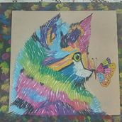 Mi proyecto del curso: Ilustración en acrílico aplicada a producto. Un progetto di Belle arti, Pittura, Pattern design, Pittura acrilica, DIY e Pittura decorativa di Yennifer Acevedo Mayorga - 11.10.2022