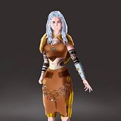 Birthe. Concept Art, Digital Drawing, Traditional illustration, Character Design, Digital Illustration, and Digital Painting project by Ivan Kysil - 10.12.2022