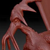 Cthulhu 3D Model. Un progetto di Modellazione 3D, Arte concettuale, Scultura, Design di giocattoli e Art to di Ernesto Oporto - 12.10.2022
