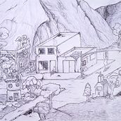 Meu projeto do curso: A arte de desenhar: transforme seus rabiscos em arte. Traditional illustration, Pencil Drawing, Drawing, and Sketchbook project by Sidney Nogueira - 10.12.2022