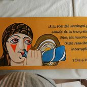 Mi proyecto del curso: Pintura decorativa sobre muebles. Fine Arts, Furniture Design, Making, Interior Design, Painting, Pattern Design, Acr, lic Painting, and DIY project by Silk Gibert - 10.13.2022