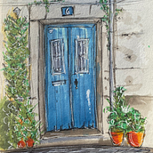 porta 6 - Lisboa. Traditional illustration project by Antonio Santos - 10.13.2022