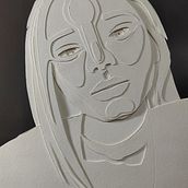 Mi proyecto del curso: Retratos 3D con capas de papel. Projekt z dziedziny Craft,  Sztuki piękne i Papercraft użytkownika Juan Gaytan - 26.09.2022