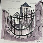 Mi proyecto del curso: Dibujo arquitectónico expresivo con marcadores de colores. Sketching, Drawing, Architectural Illustration, Sketchbook & Ink Illustration project by Fernando Abeijón Martínez - 10.14.2022