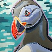My project for course: Stylized Acrylic Painting: Explore Color and Shape. Un proyecto de Pintura acrílica y Pintura de Francis Pretorius - 14.10.2022