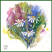 My project for course: Illustrating the Natural World with Watercolor and Charcoal. Een project van Traditionele illustratie, Schilderij y Naturalistische illustratie van koutna.marianna - 14.10.2022